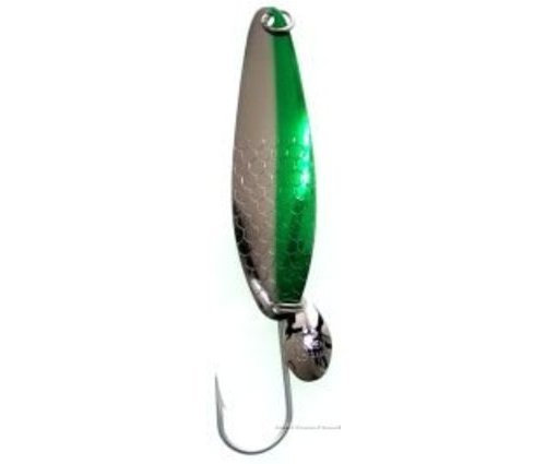 Coyote Spoon Live Nickle/Neon/Green #0023 - John's Sporting Goods