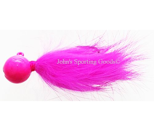 John's Jigs 3/8oz Pink Jig