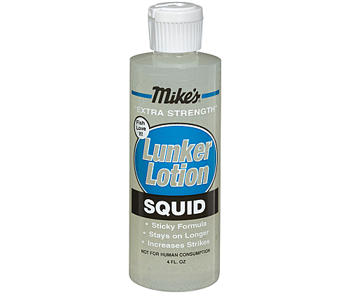 Mikes Lunker Lotion 4oz Squid - John's Sporting Goods