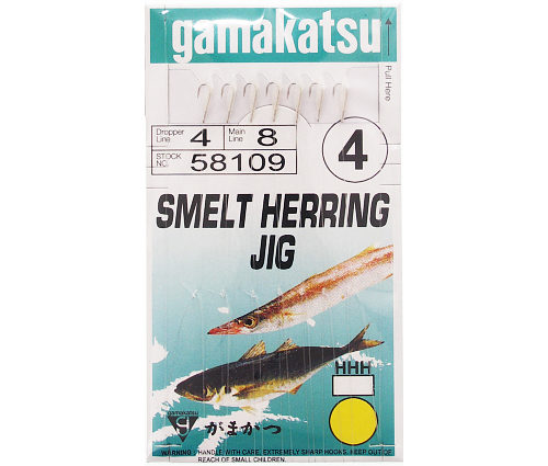 Gamakatsu Smelt and Herring Jig Size 4 #58109 - John's Sporting Goods