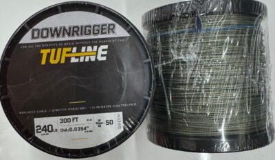 Tufline Braided Downrigger Line 240lb 300ft